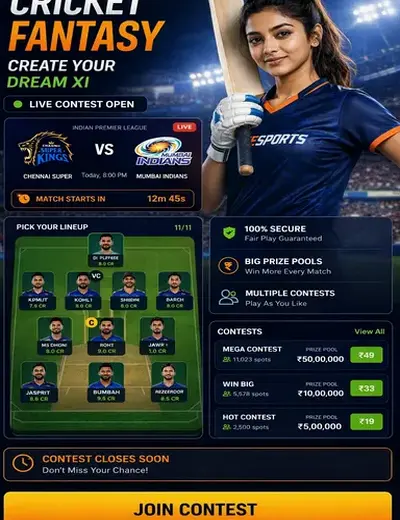 Play365quanto (Play365 quanto) fantasy cricket & matchday visual 3